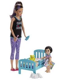 Barbie Skipper babysitter sengetid
